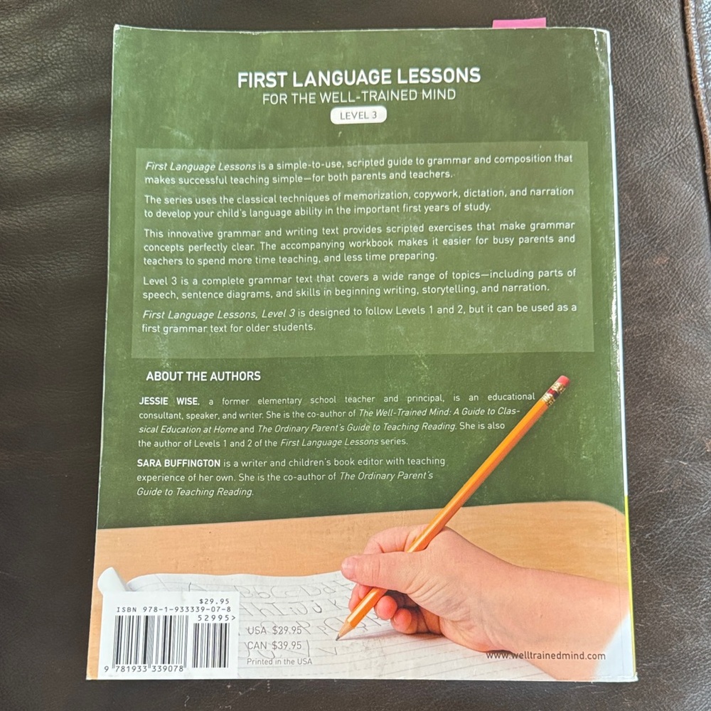 First Language Lessons Level 3 Book - Picture 3 of 3